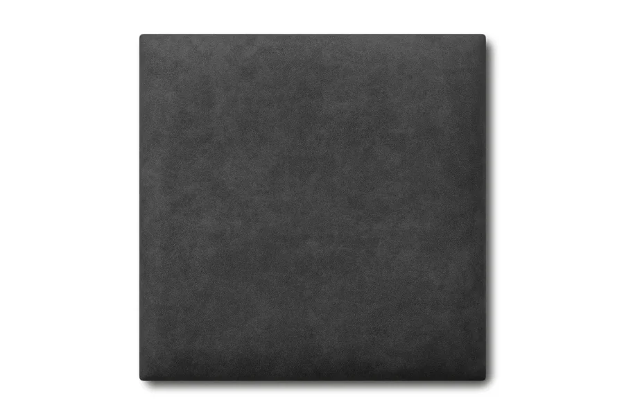 Wandpolster Quadrat Preston 100 Schwarz