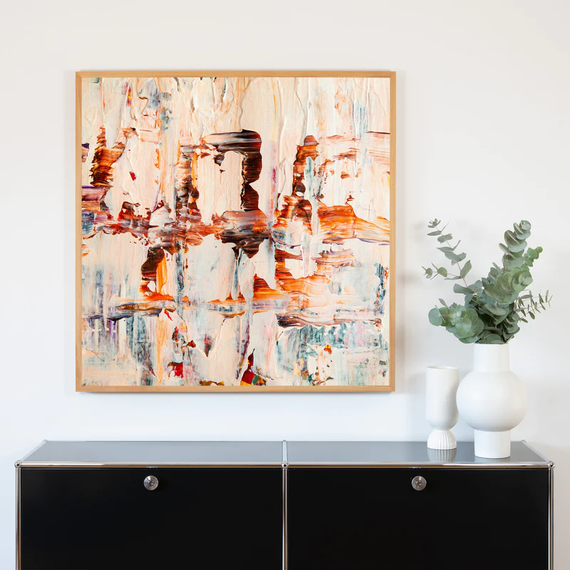 Magnitudo_Trace_gross_Quadrat_Front_Buche_Akustikbild_Schallschutzbild_Schallabsorber_Raumakustikverbessern_Akustikwerke_Designbild_Holzrahmen_Leinenstoff_Boho_ Magnitudo_Trace_gross_Quadrat_Front_Buche_Akustikbild_Schallschutzbild_Schallabsorber_Raumakustikverbessern_Akustikwerke_Designbild_Holzrahmen_Leinenstoff_Boho_