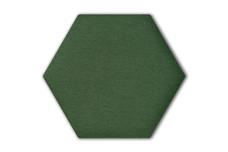 Wandpolster Hexagon GEMMA 39 Grün
