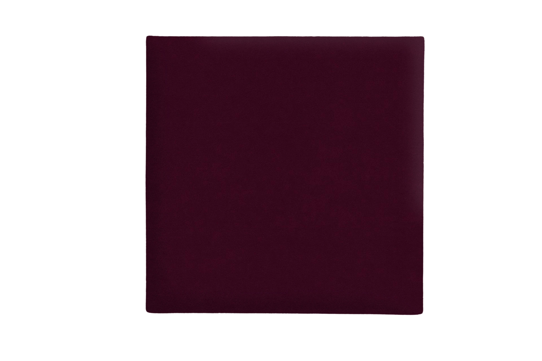 Wall upholstery square Matt Velvet 68 Bordeaux