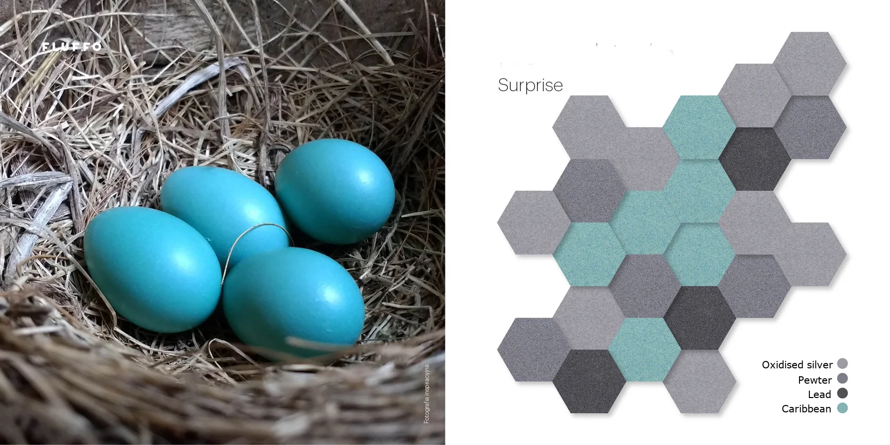 Fluffo Farbkomposition Fluffo Farbkomposition