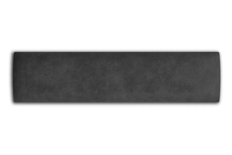 Wandpolster Long Preston 100 Schwarz