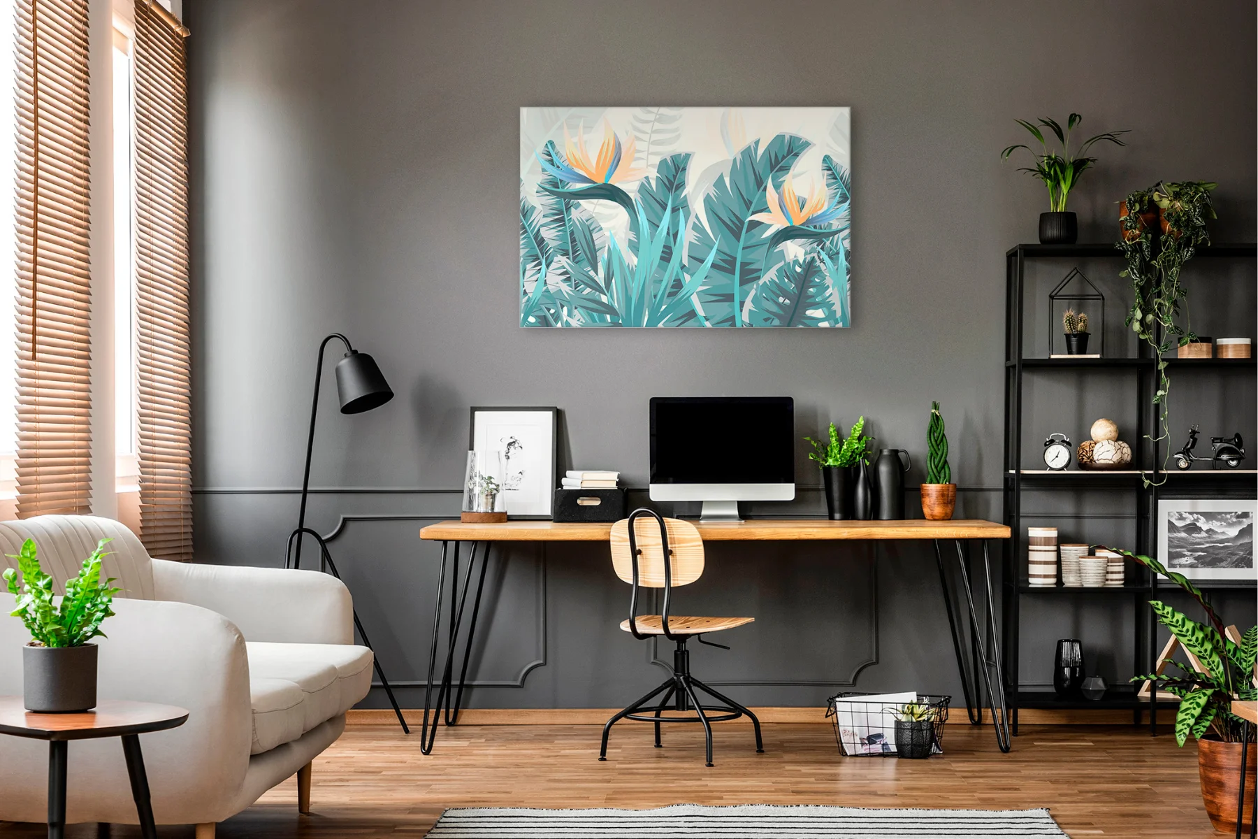 Wandbild Botanical_Breath modern 120x80cm Wandbild Botanical_Breath modern 120x80cm