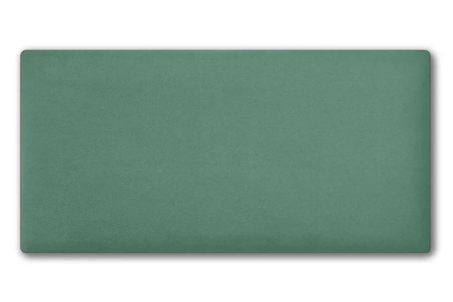 Wandpolster Rechteck Matt Velvet 72 Mint Grün
