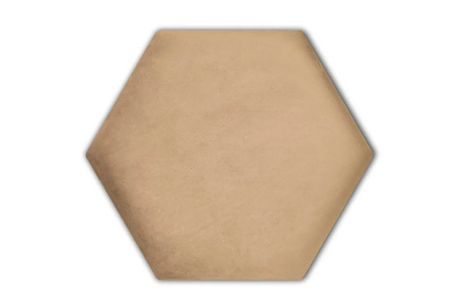 Wandpolster Hexagon RIVIERA 24 Beige