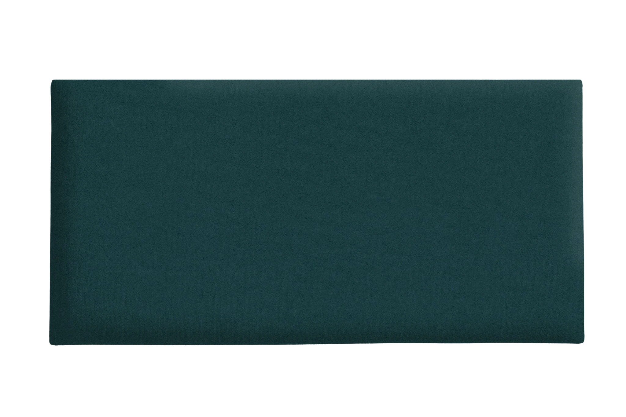 Wall upholstery rectangle matt velvet 75 turquoise