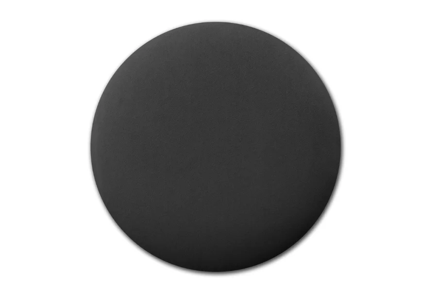 Wandpolster Kreis Riviera 100 Schwarz