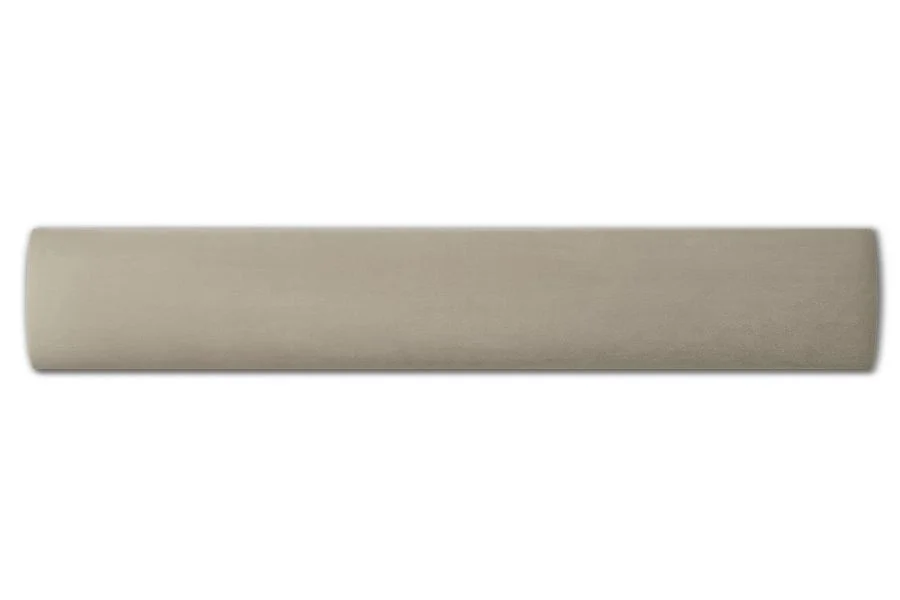 Wandpolster LONG Matt Velvet 09 Grau-Beige