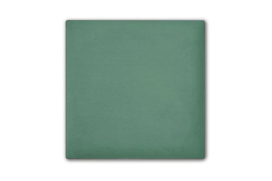 Wandpolster Quadrat Matt Velvet 72 Mint Grün