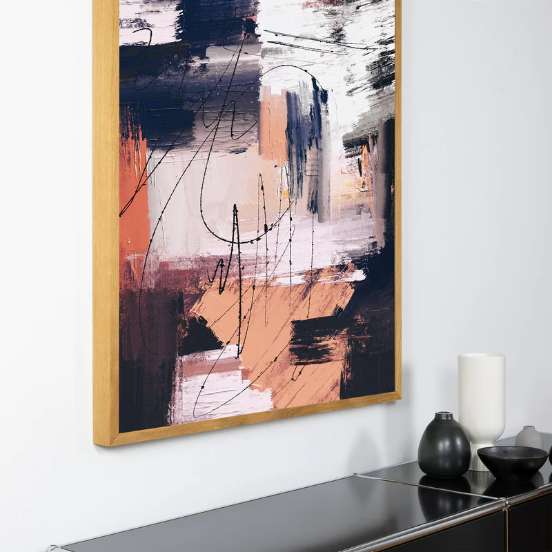 Magnitudo_ColorfulMess_gross_Hoch_Seite_Eiche_Akustikbild_Schallschutzbild_Schallabsorber_Raumakustikverbessern_Akustikwerke_Designbild_Holzrahmen_Leine Magnitudo_ColorfulMess_gross_Hoch_Seite_Eiche_Akustikbild_Schallschutzbild_Schallabsorber_Raumakustikverbessern_Akustikwerke_Designbild_Holzrahmen_Leine