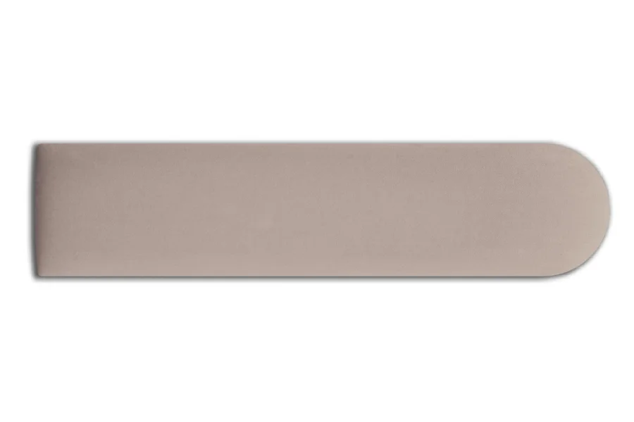 Wandpolster Zaun rund Riviera 62 Rosa Grau