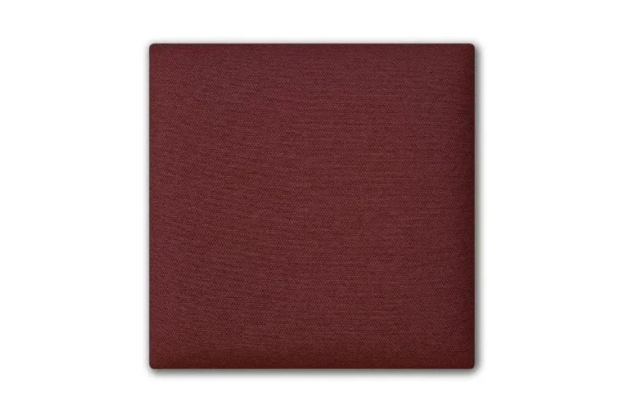 Wandpolster Quadrat GEMMA 58 Rot