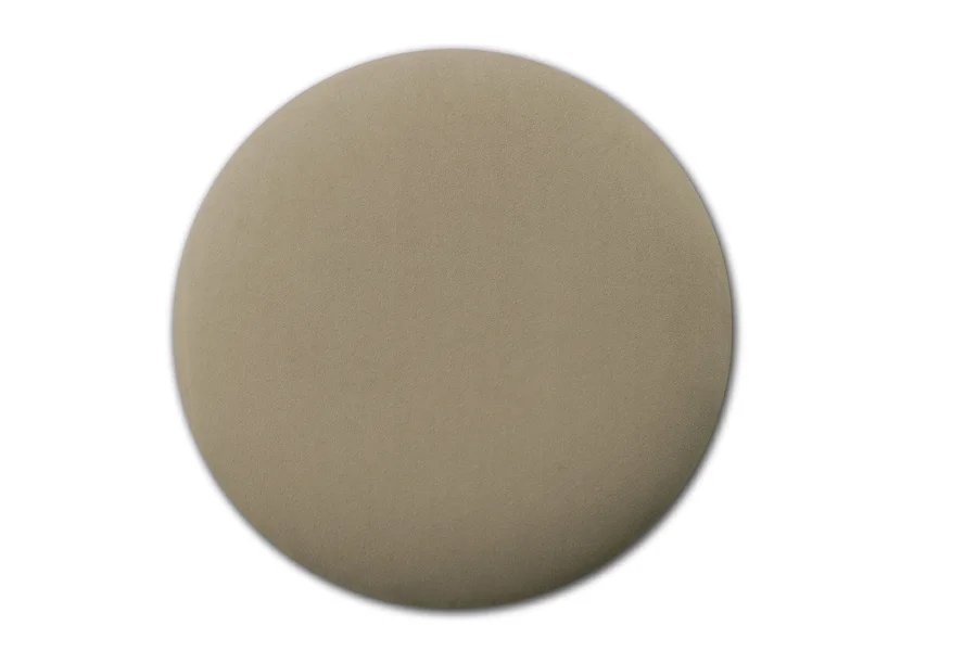 Wandpolster Kreis Riviera 16 Grau Beige
