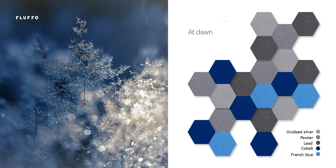 Fluffo Farbkomposition Fluffo Farbkomposition