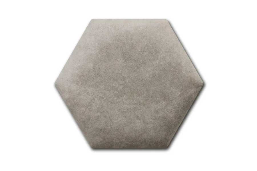Wandpolster Hexagon Preston 20 Creme