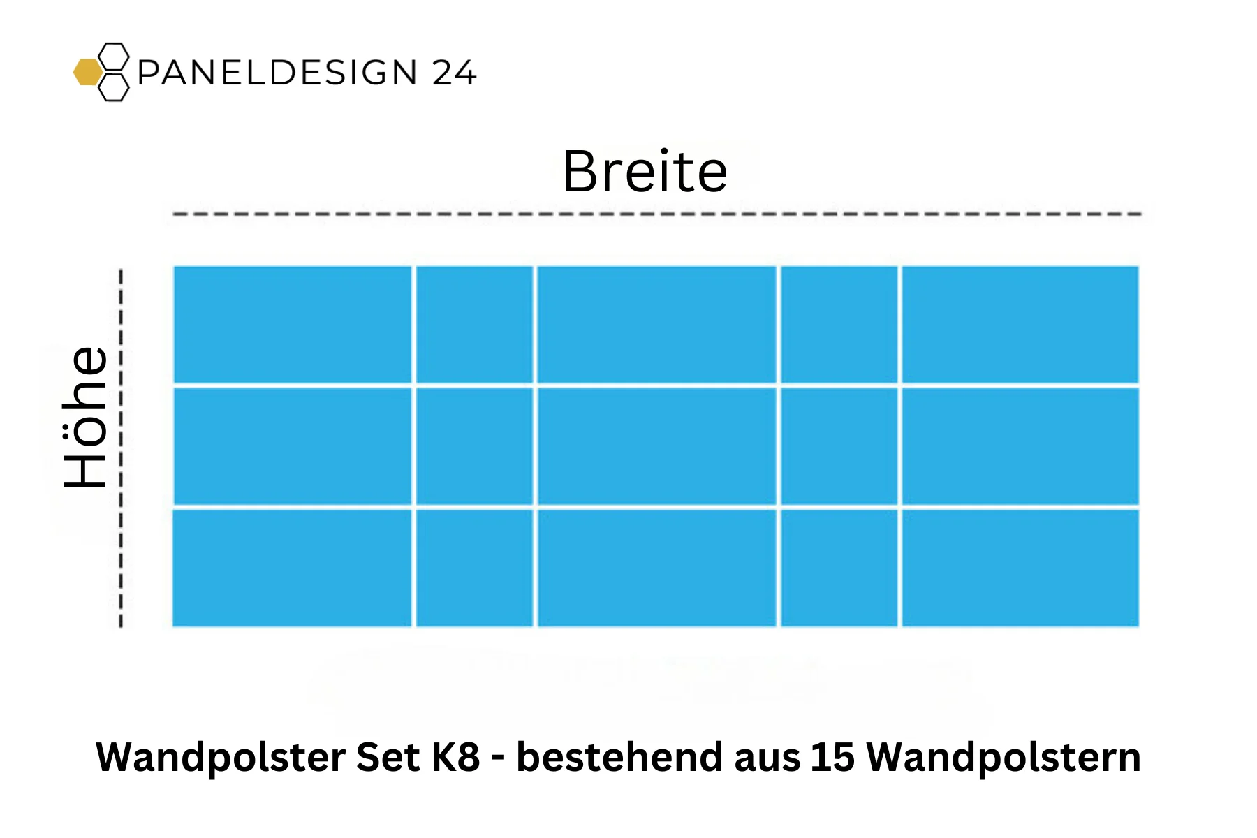 Wandpolster-Set-K8-Skizze