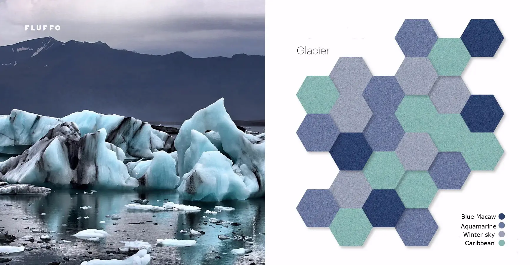 Fluffo Farbkomposition Fluffo Farbkomposition