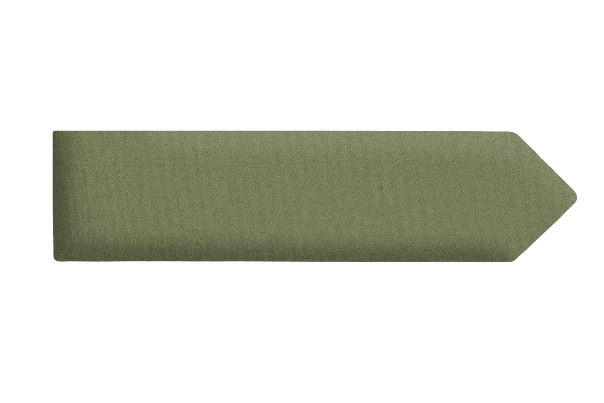 Wandbekleding hekwerk pointed mat fluweel 34 Pistachio