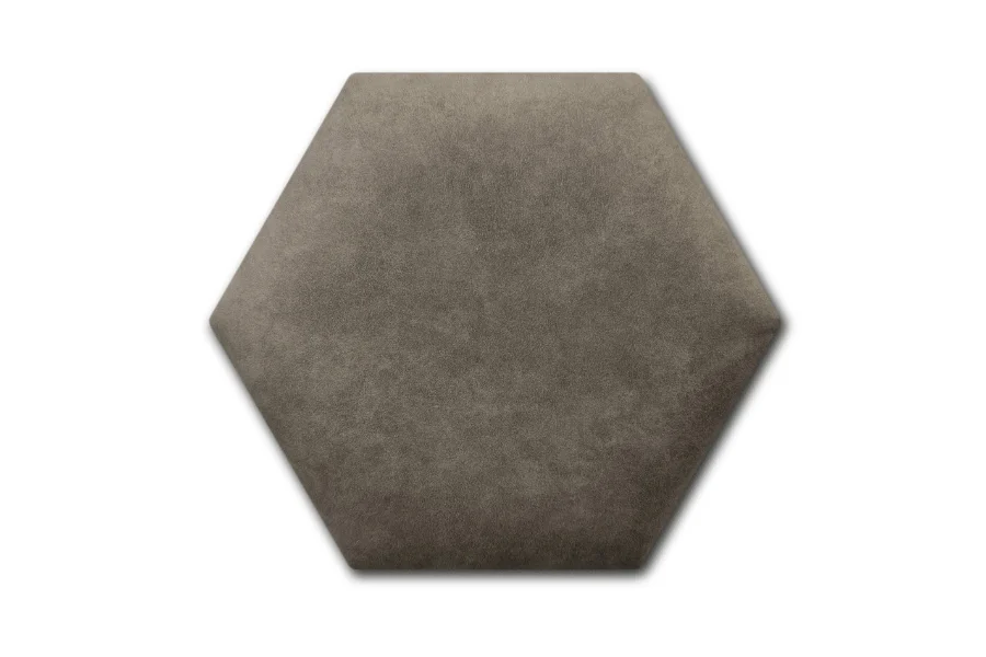 Wandpolster Hexagon - matter & dicker Samtstoff