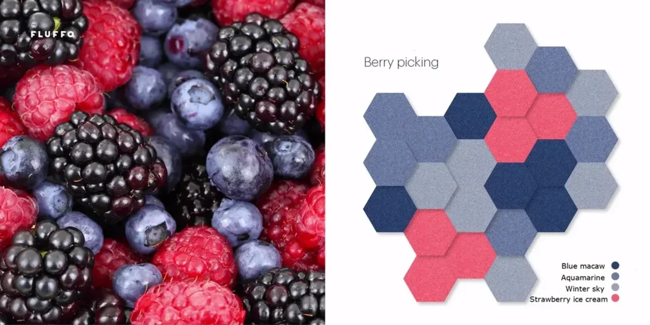 Fluffo Farbkomposition Fluffo Farbkomposition