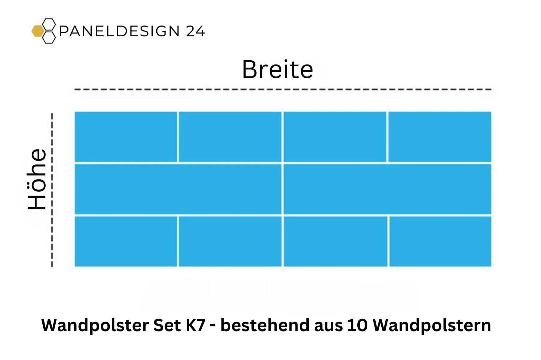 Wandpolster-Set-K7-Skizze